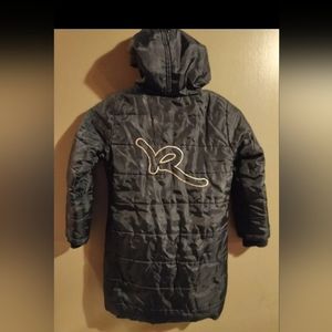 Rocawear Girls Black Puffer Jacket Size M5